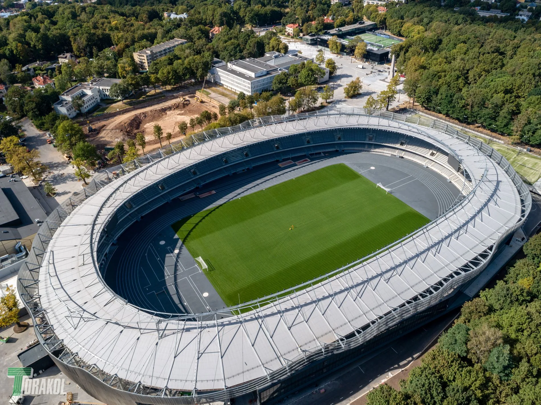 Finalización del proyecto del estadio municipal de Kaunas