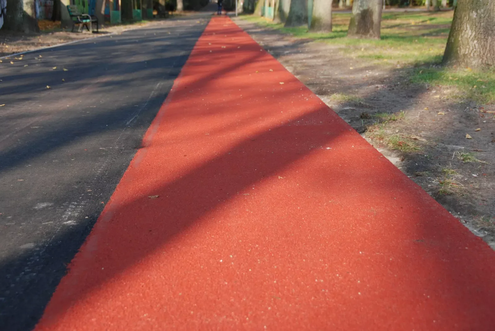 Najdłuższa bieżnia poliuretanowa w Polsce - 2 km, Park na Zdrowiu, Łódź