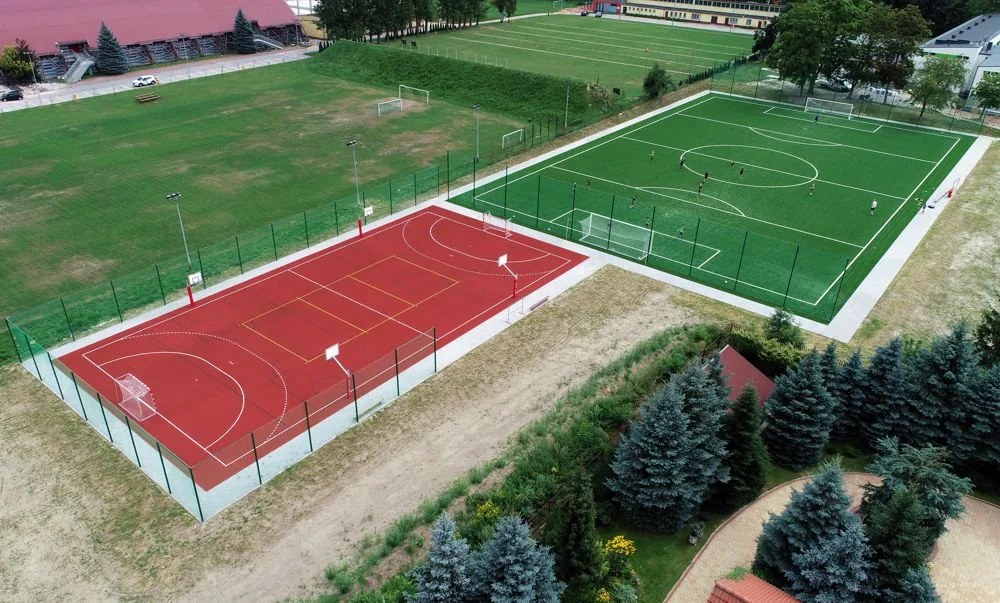 Boiska sportowe w klubie Boruta w Zgierzu