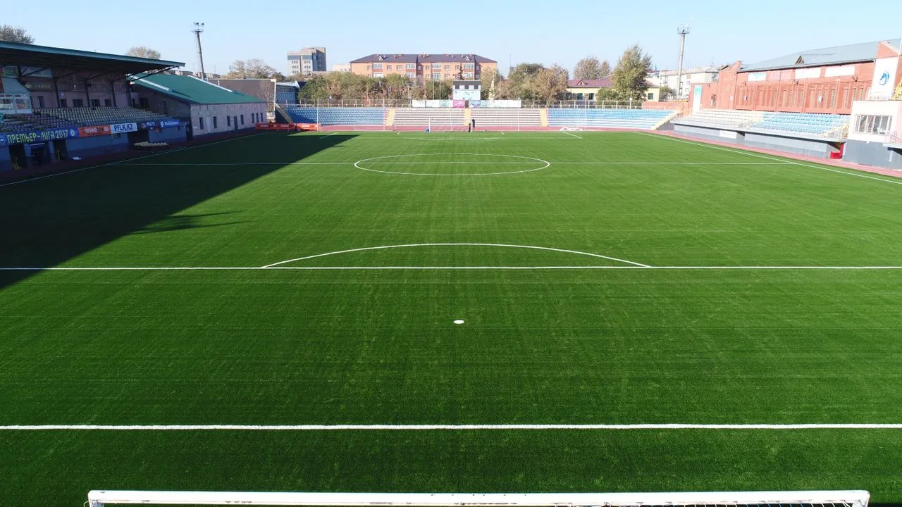Stadion piłkarski Okzhetpes w Kokshetau w Kazachstanie