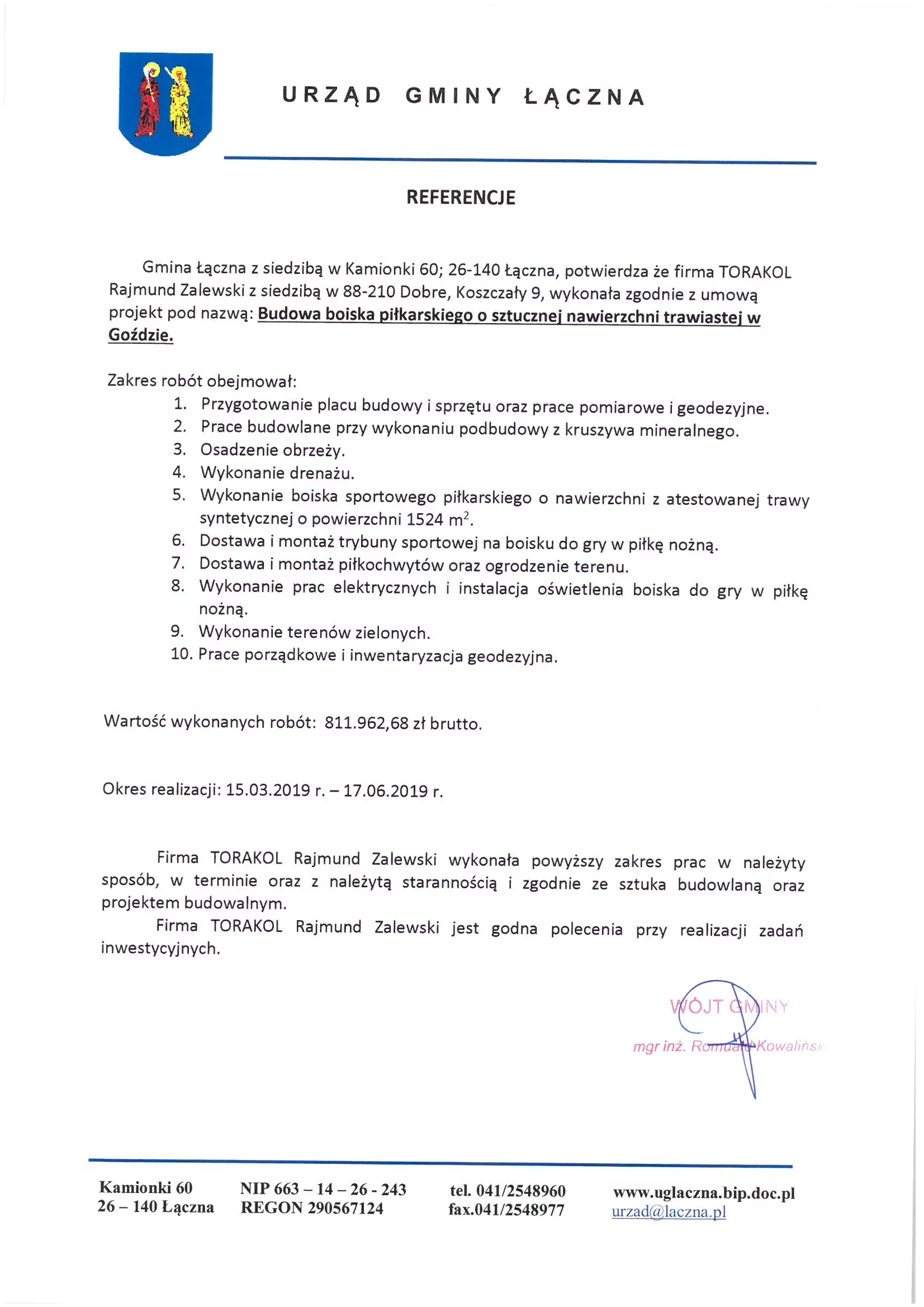 Urząd Gminy Łączna