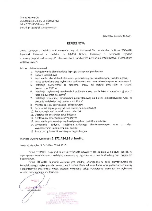 Gmina Ksawerów