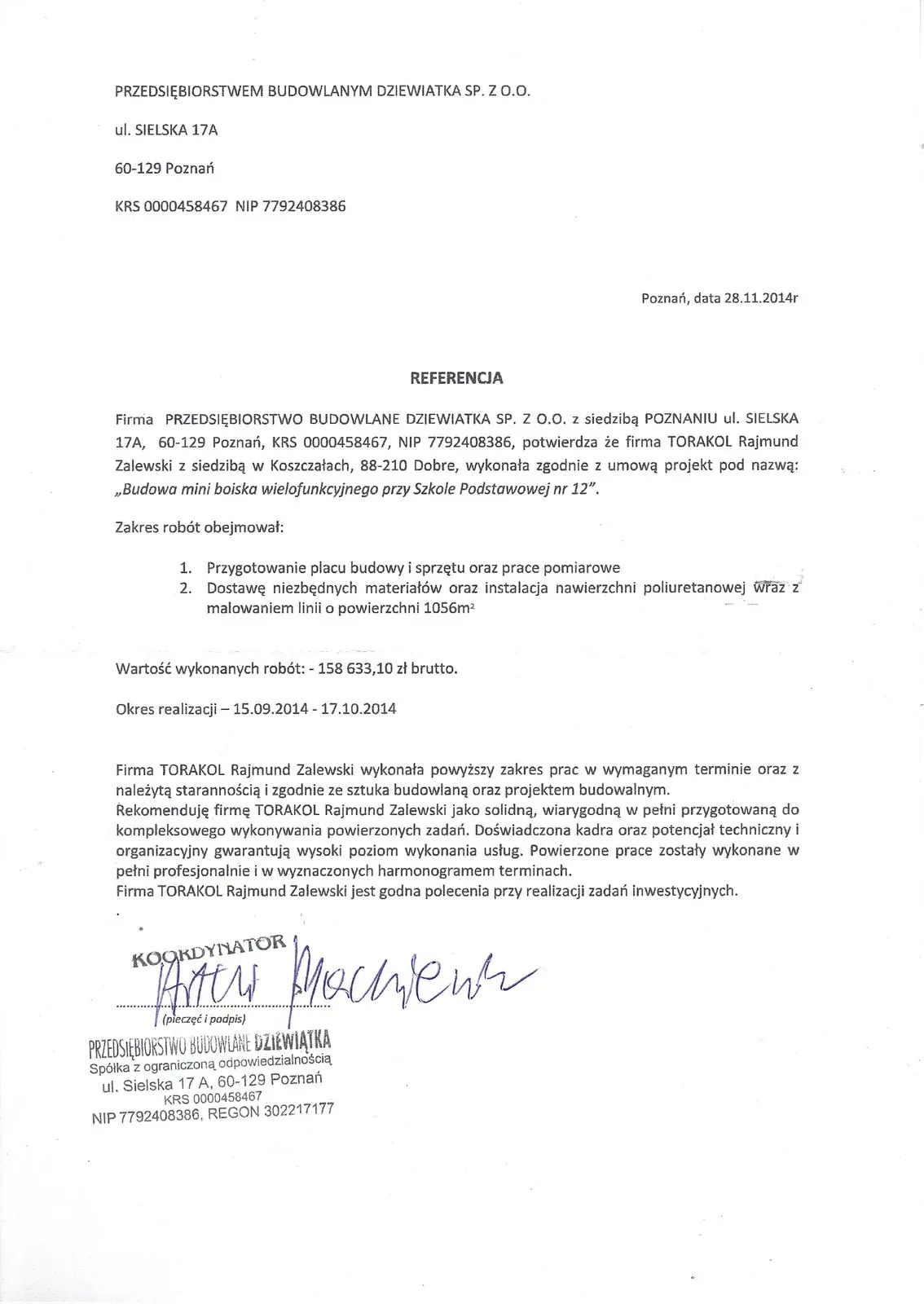 Przedsiębiorstwo Budowlane Dziewiątka