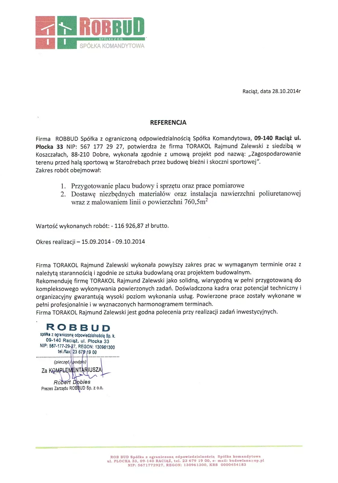 ROBBUD Sp z o.o.