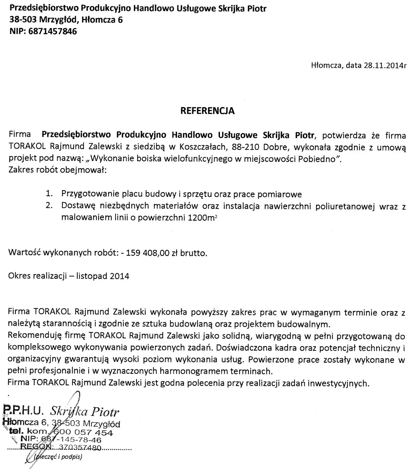 PPHU Skrijka Piotr